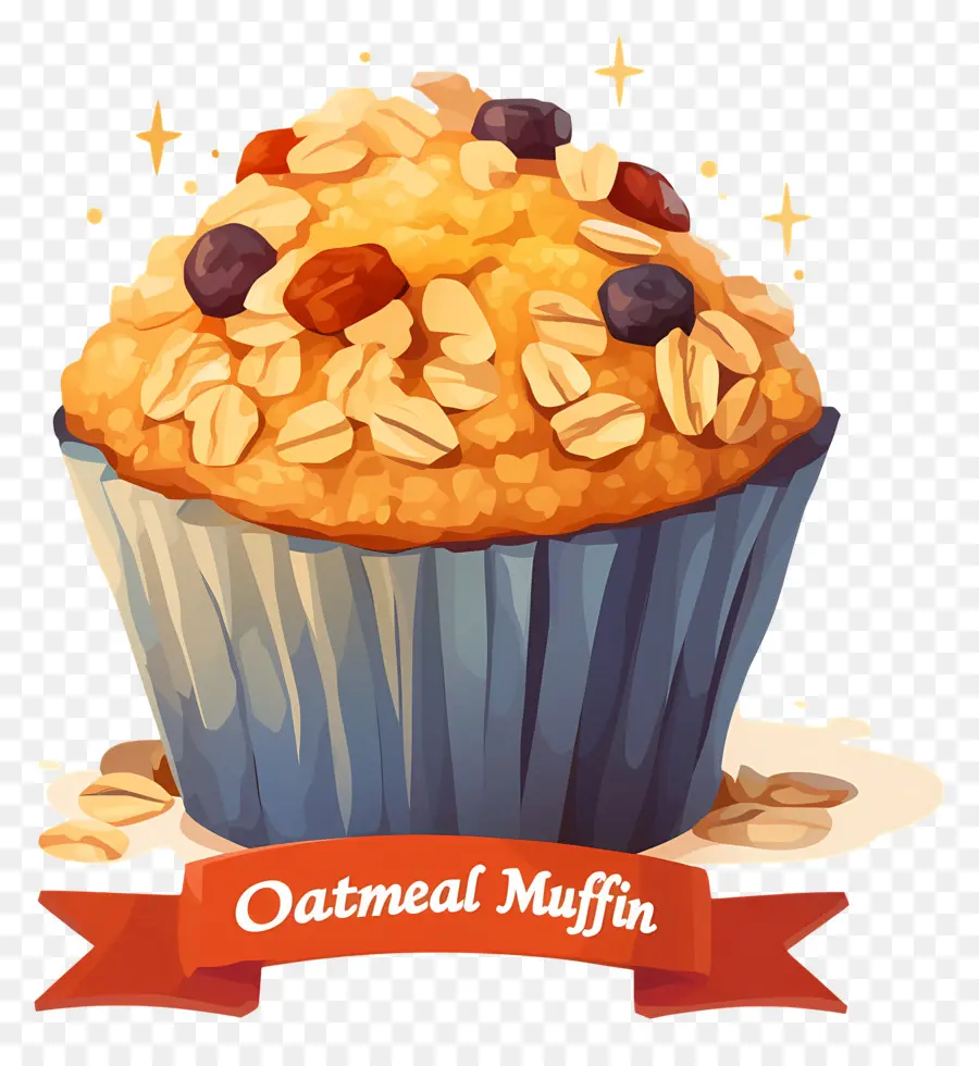 Hari Muffin Oatmeal Nasional，Muffin Gandum PNG