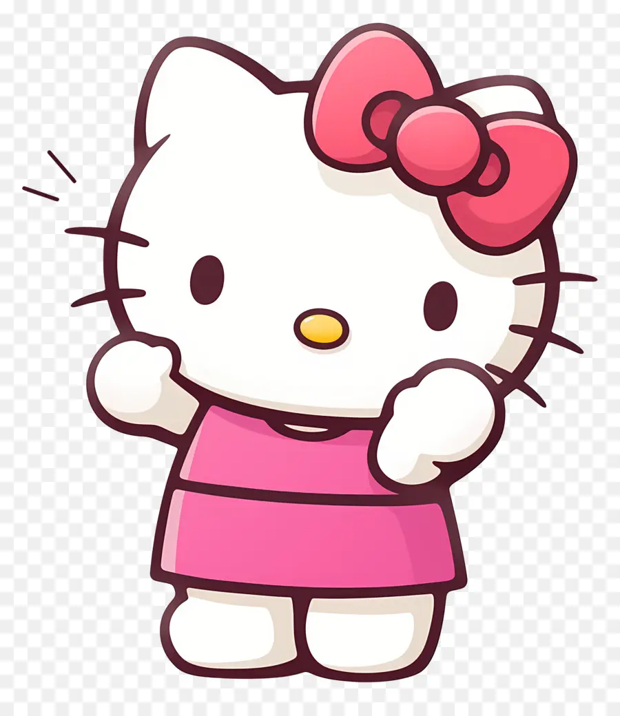 Halo Kitty，Kucing Lucu PNG