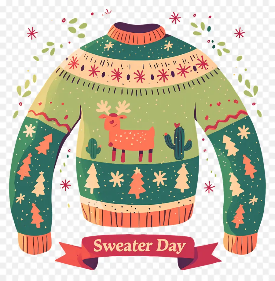 Hari Sweater Jelek Nasional，Sweater Jelek PNG