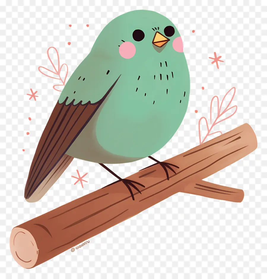 Burung Kawaii，Burung Yang Lucu PNG