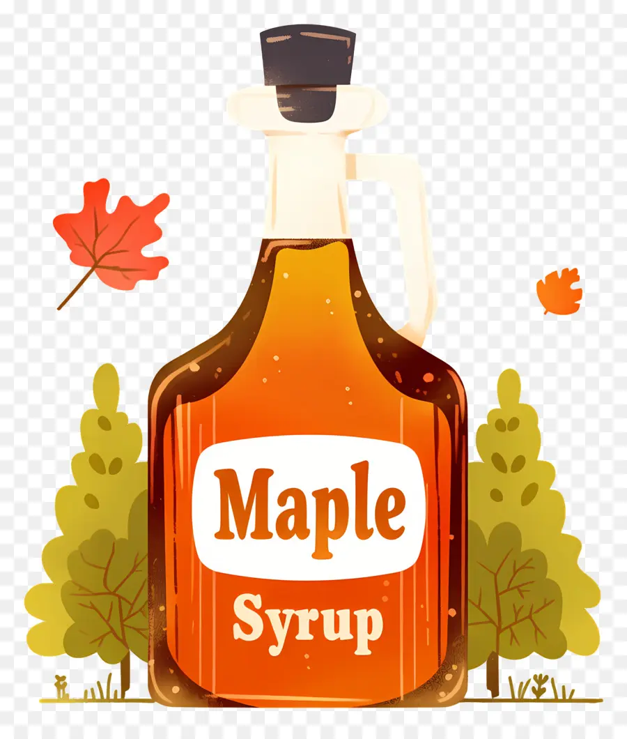 Hari Sirup Maple Nasional，Botol Sirup Maple PNG