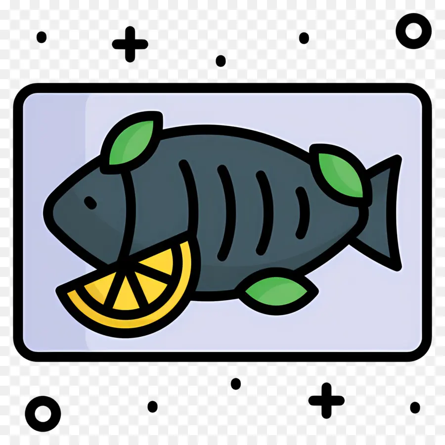 Ikan Kukus，Ikan Dengan Lemon PNG