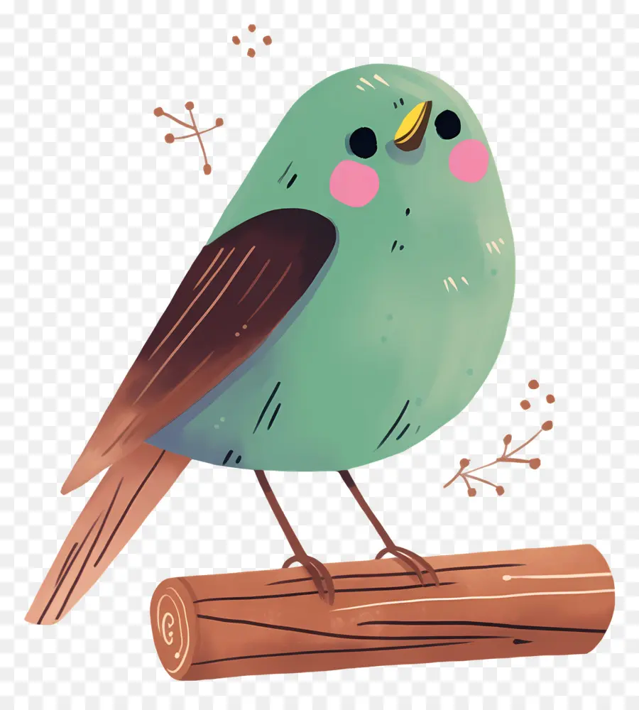 Burung Kawaii，Burung Yang Lucu PNG