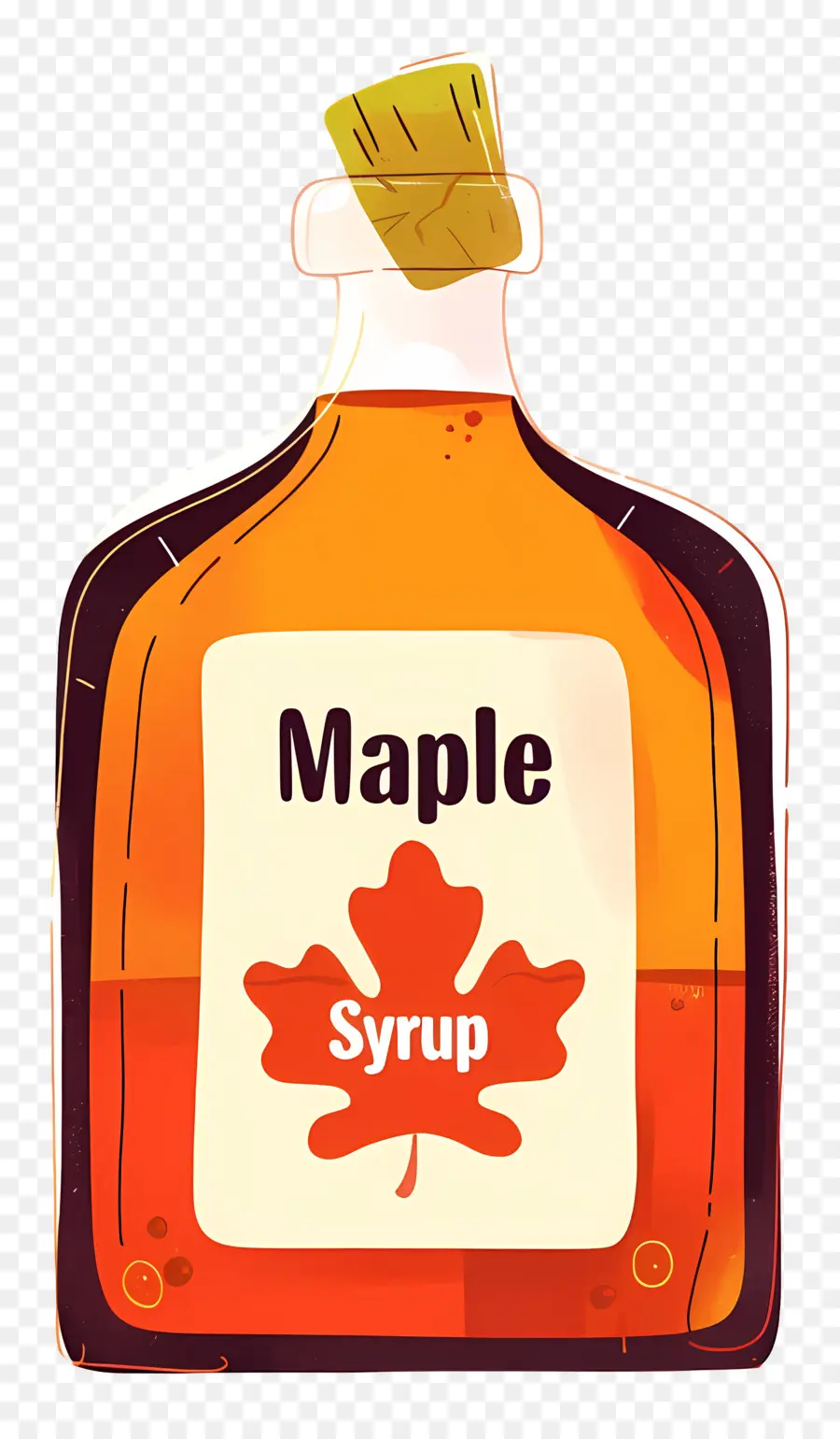 Hari Sirup Maple Nasional，Botol Sirup Maple PNG