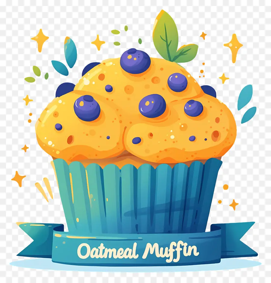 Hari Muffin Oatmeal Nasional，Muffin Gandum PNG