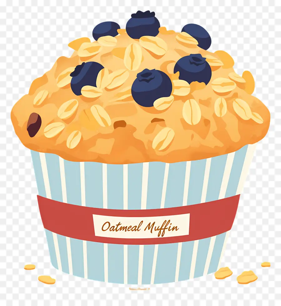 Hari Muffin Oatmeal Nasional，Muffin Gandum PNG