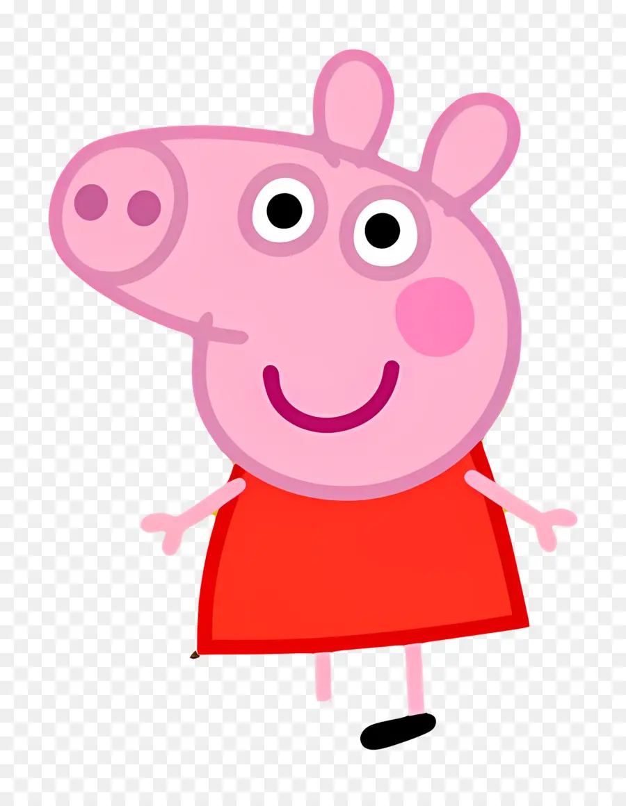 Peppa Babi，Karakter Babi Kartun PNG