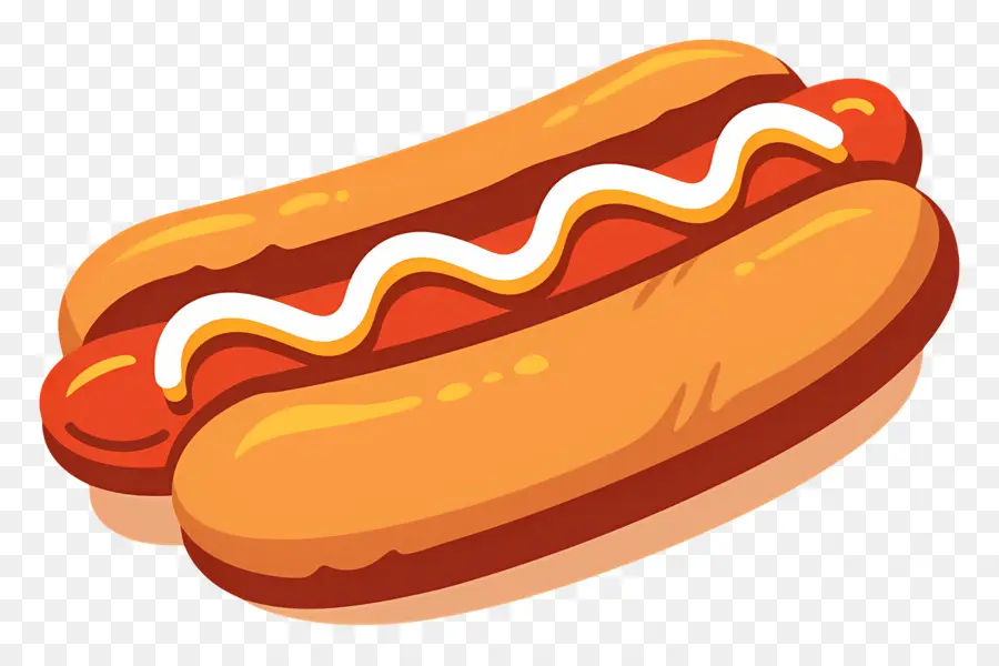 Hot Dog，Camilan PNG