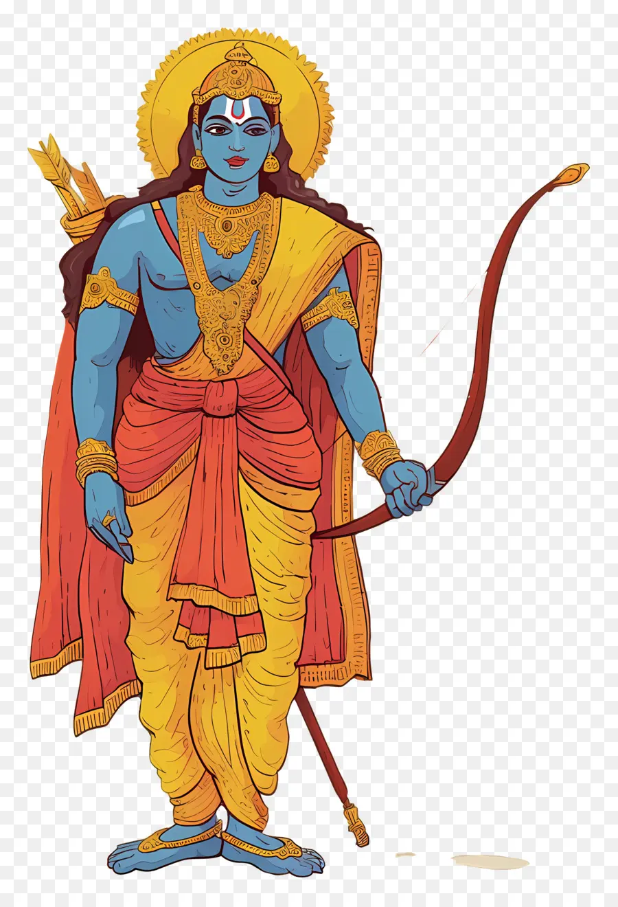 Ram Navami，Dewa Biru PNG