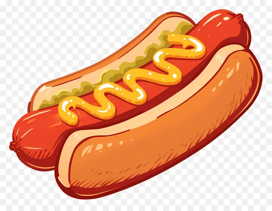 Hot Dog，Camilan PNG