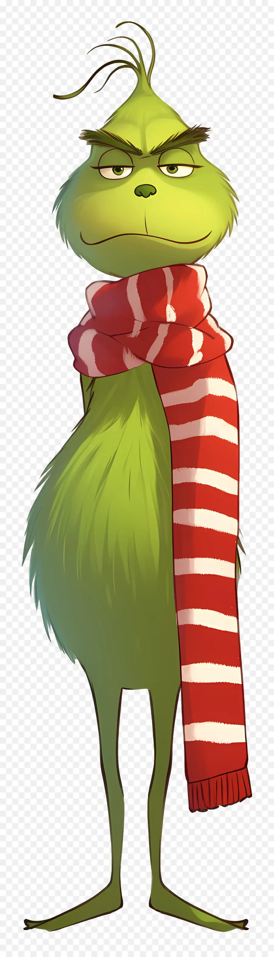 Kartun Grinch，Karakter Hijau PNG