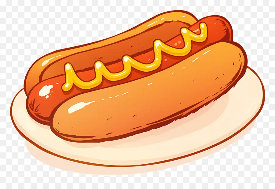 Hot Dog，Camilan PNG