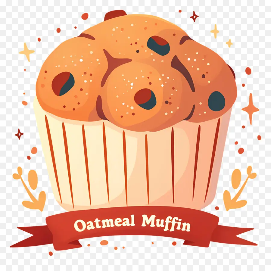 Hari Muffin Oatmeal Nasional，Muffin Gandum PNG