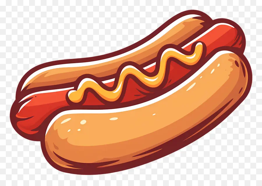 Hot Dog，Camilan PNG