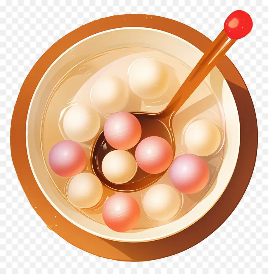 Dongzhi，Makanan Penutup Tangyuan PNG