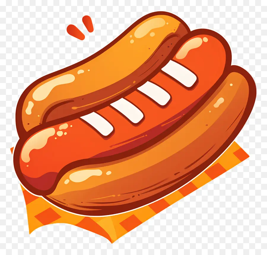 Sosis Panas，Hot Dog PNG