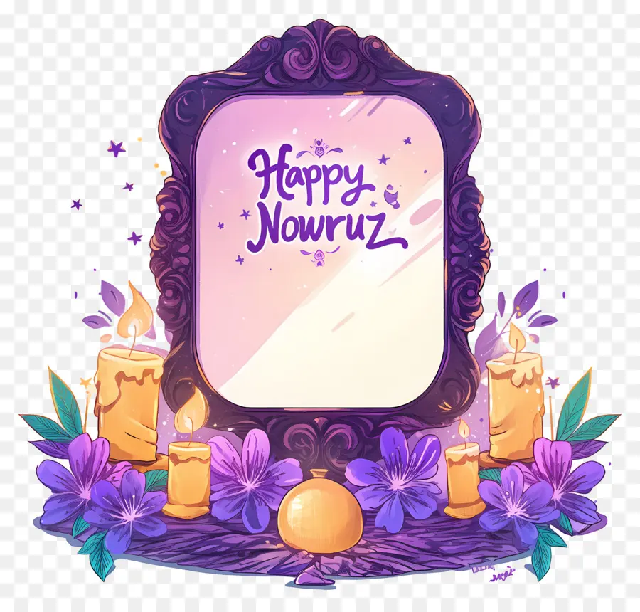 Selamat Nowruz，Cermin PNG