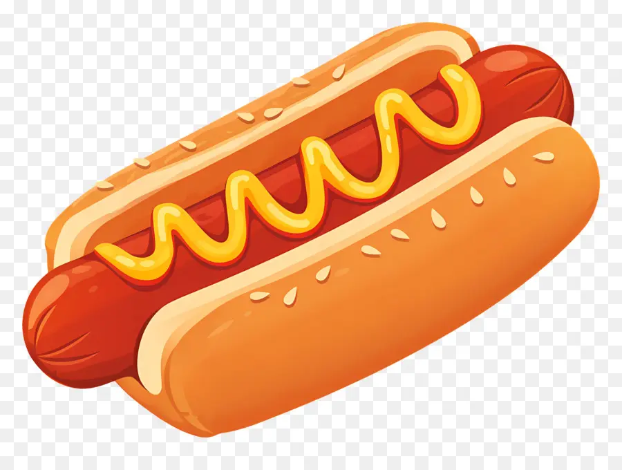 Hot Dog，Camilan PNG