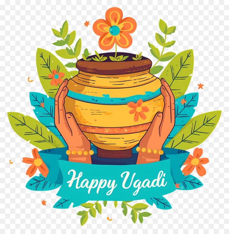 Selamat Ugadi，Selamat Ugadi Pot PNG