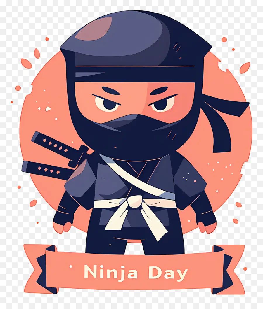 Hari Ninja，Ninja Kartun PNG