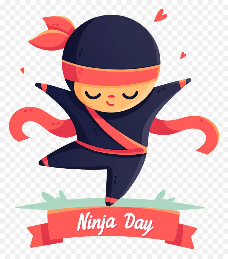 Hari Ninja，Ninja Kartun PNG