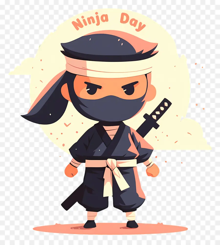 Hari Ninja，Ninja Kartun PNG