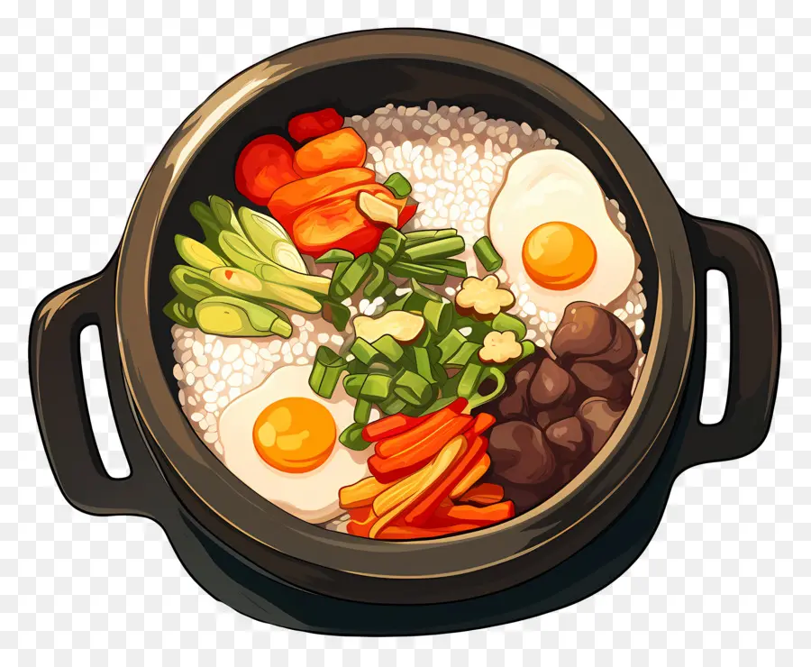 Bibimbap，Korea PNG