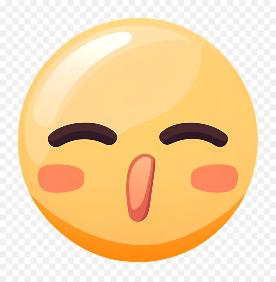 Emoji，Emoji Mencium PNG