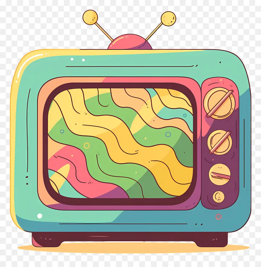 Hari Televisi Sedunia，Televisi Retro PNG