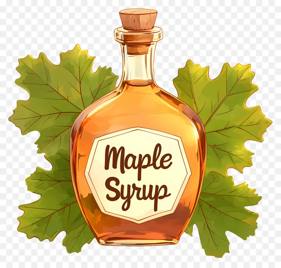 Hari Sirup Maple Nasional，Botol Sirup Maple PNG