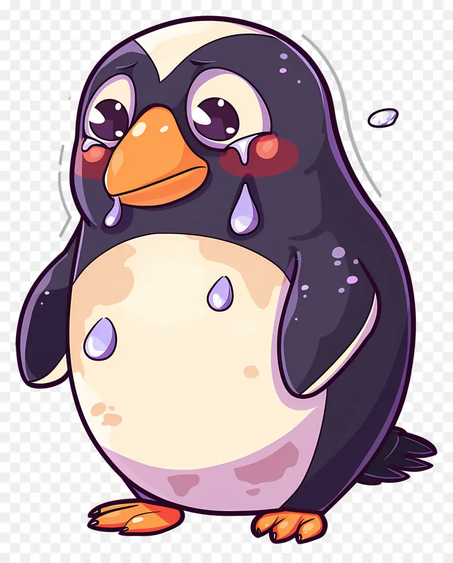 Pinguin Menangis，Pinguin Hitam PNG