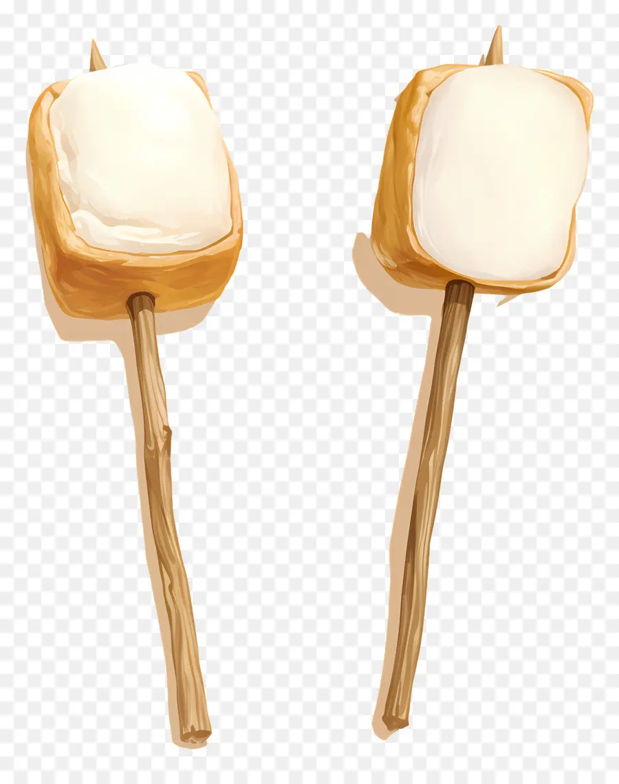 Marshmallow，Marshmallow Panggang PNG