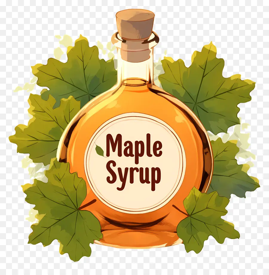 Hari Sirup Maple Nasional，Botol Sirup Maple PNG