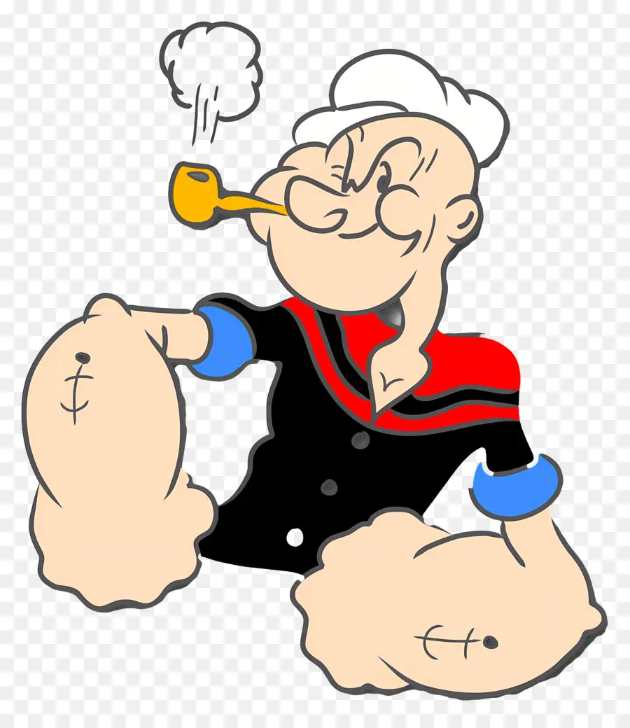 Popeye，Kartun Pelaut Dengan Pipa PNG