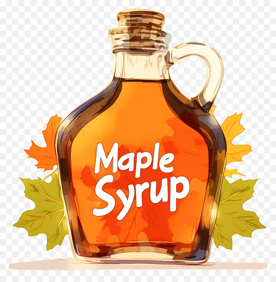 Hari Sirup Maple Nasional，Botol Sirup Maple PNG