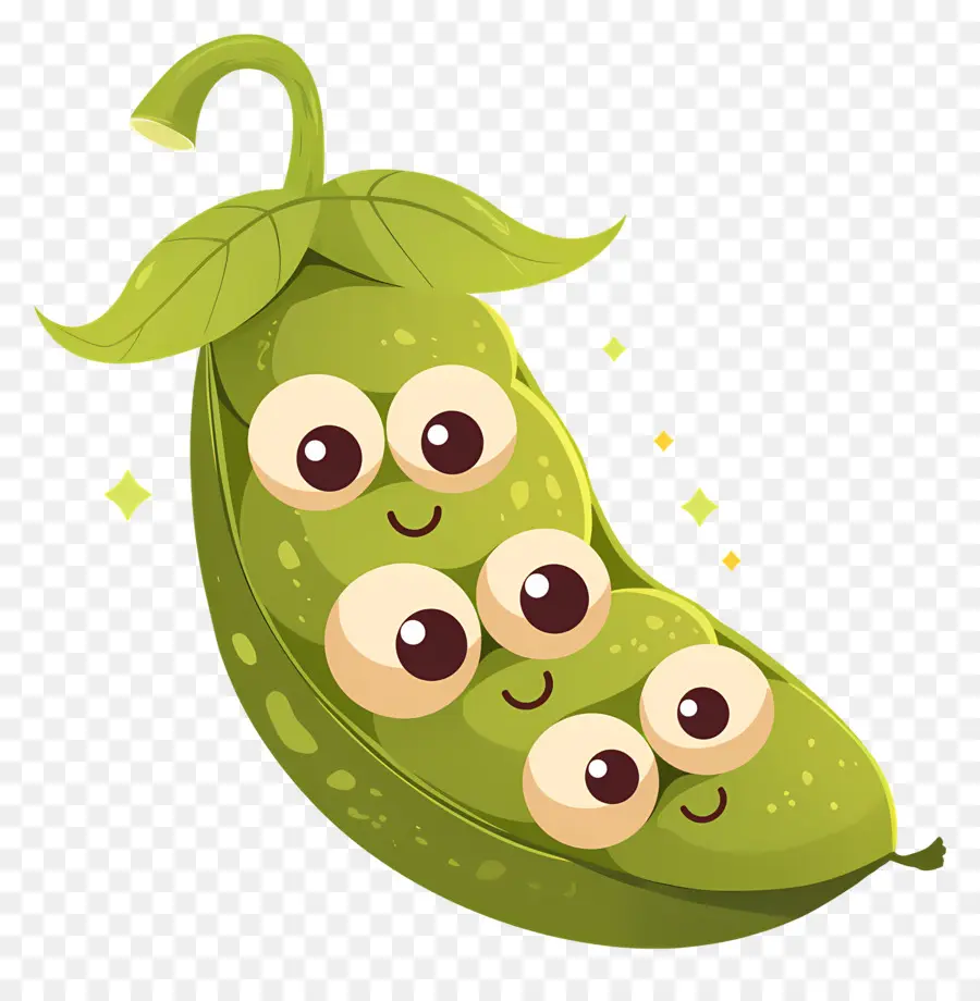 Kacang Polong Kawaii，Kacang Polong PNG