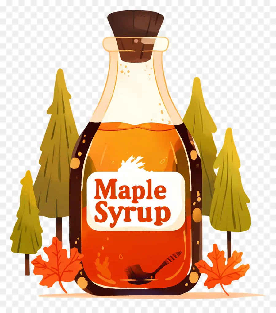 Hari Sirup Maple Nasional，Botol Sirup Maple PNG