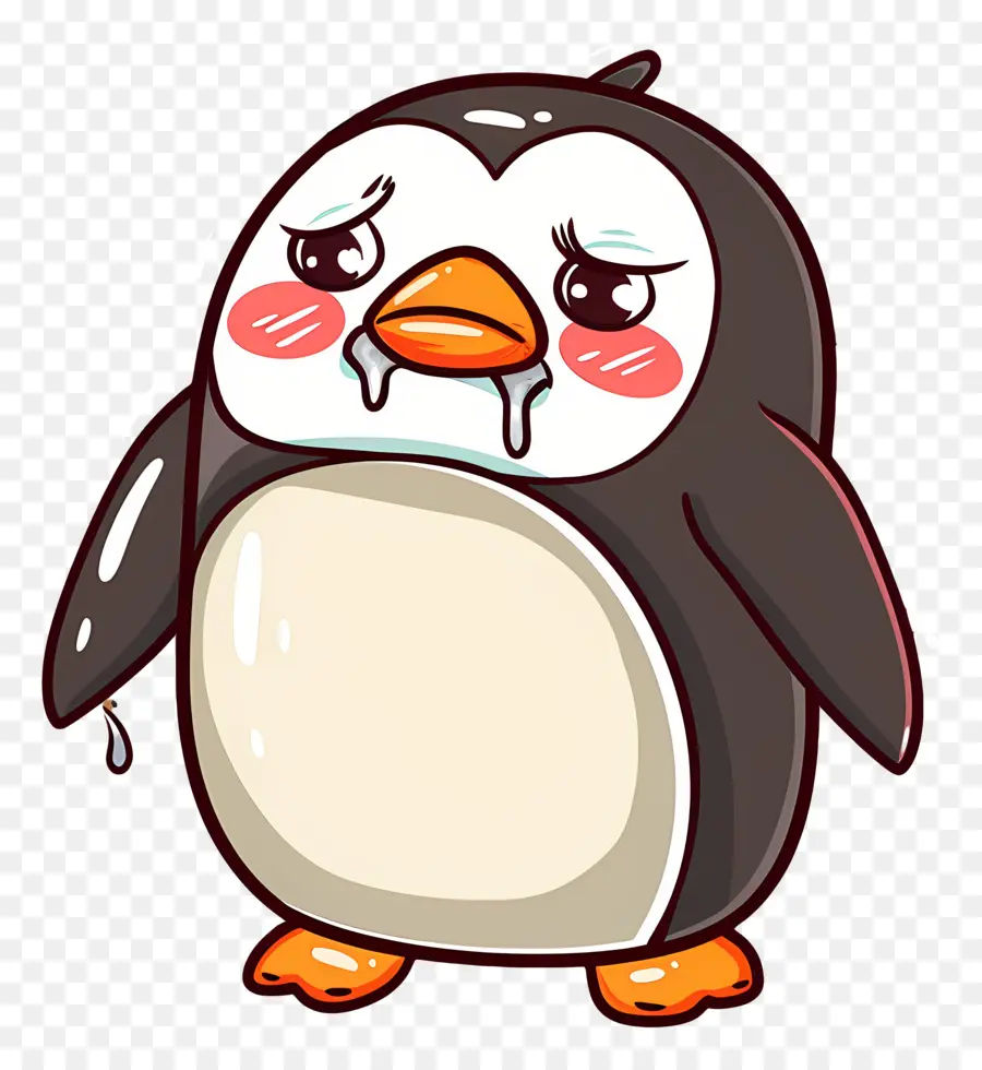 Pinguin Menangis，Pinguin Hitam PNG