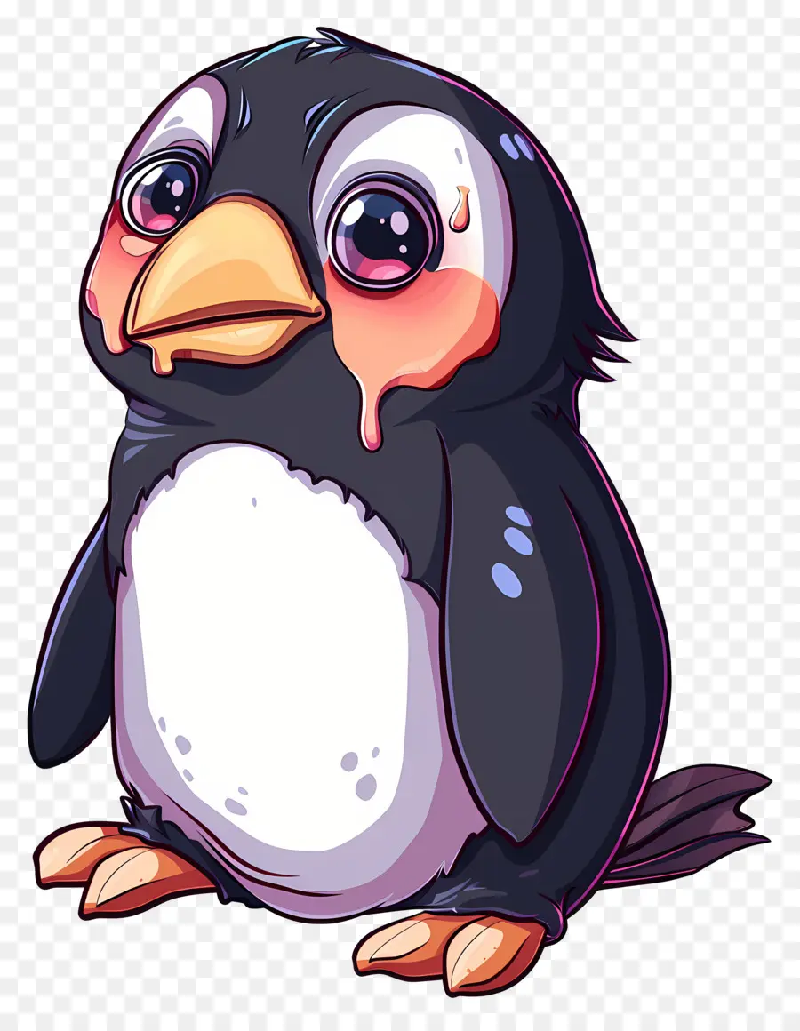 Pinguin Menangis，Pinguin Yang Lucu PNG