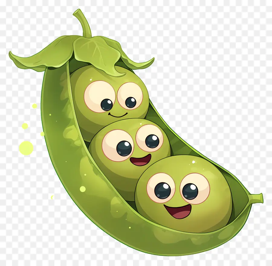 Kacang Polong Kawaii，Kacang Polong PNG