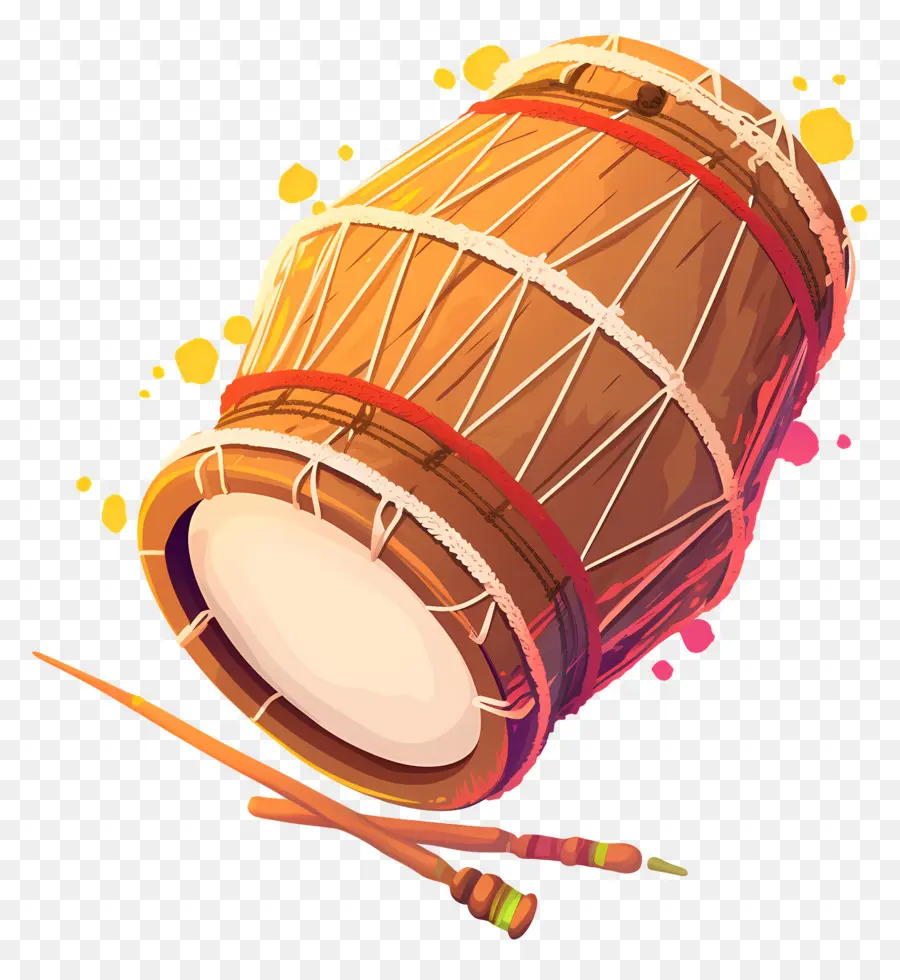 Dhol Lohri，Drum PNG