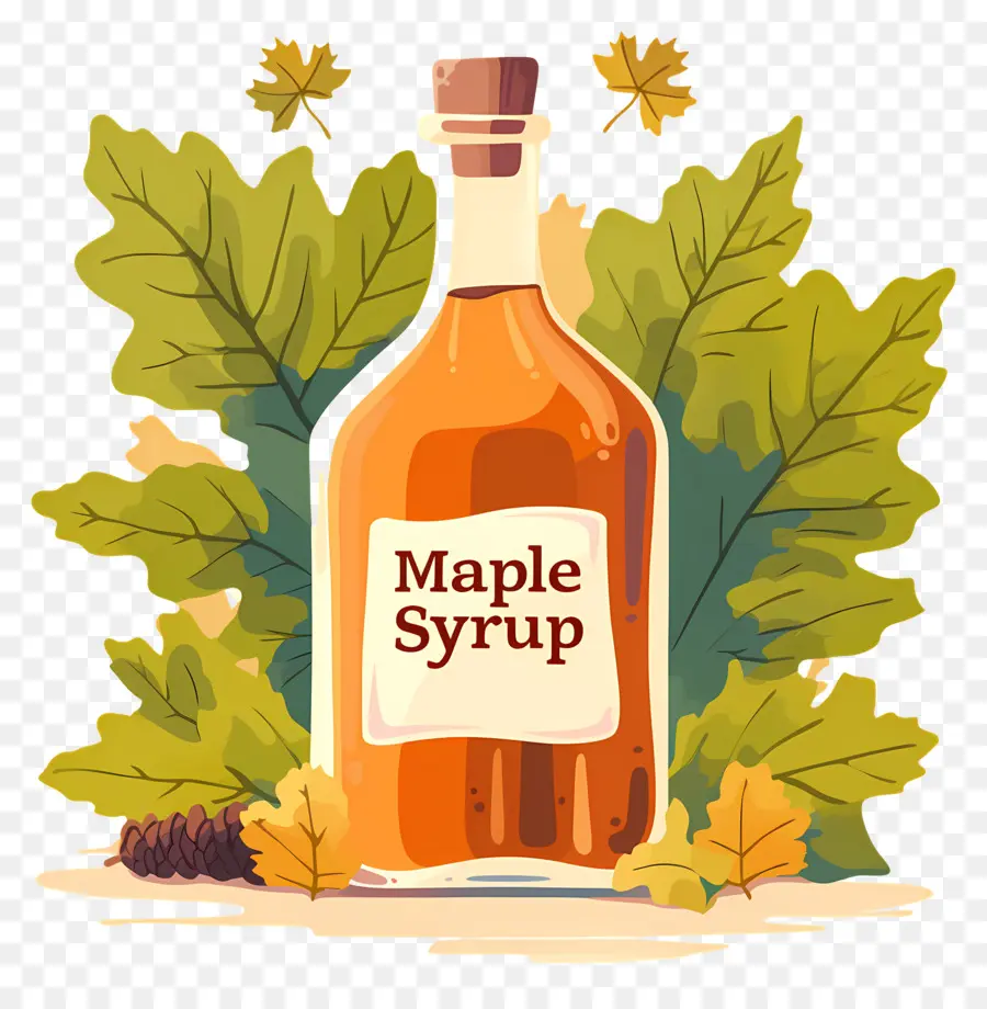 Hari Sirup Maple Nasional，Botol Sirup Maple PNG