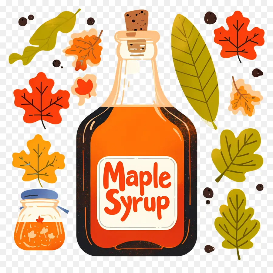 Hari Sirup Maple Nasional，Botol Sirup Maple PNG