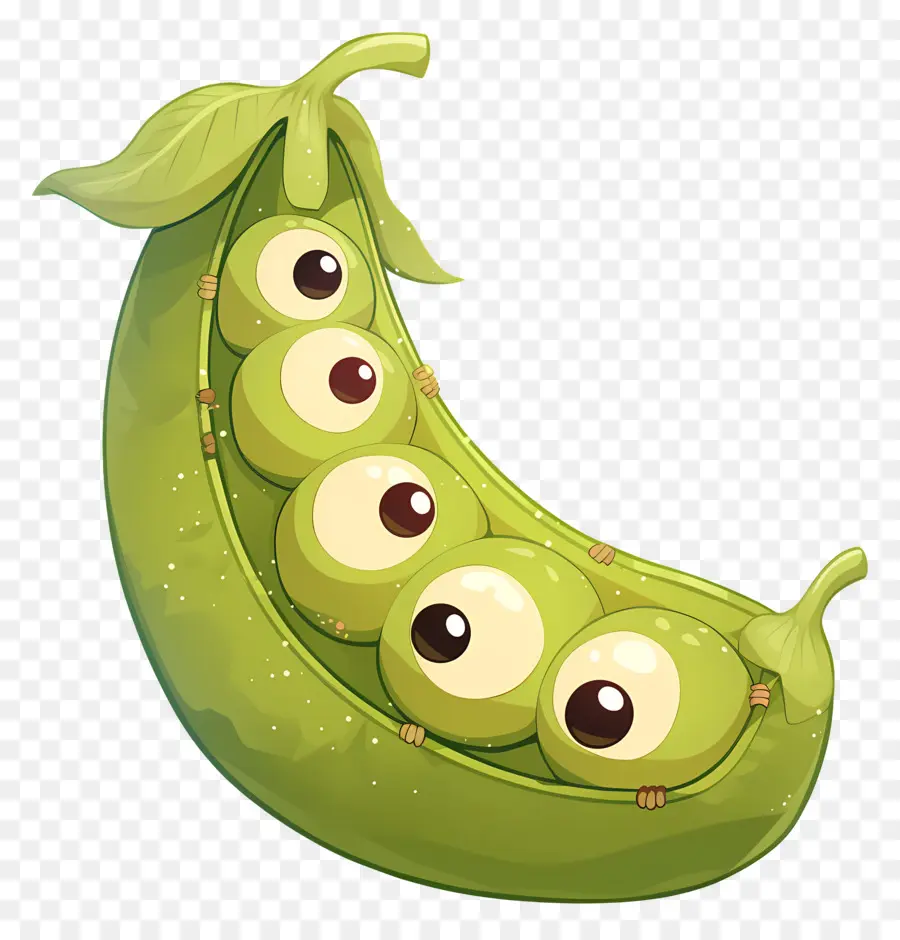 Kacang Polong Kawaii，Kacang Polong PNG