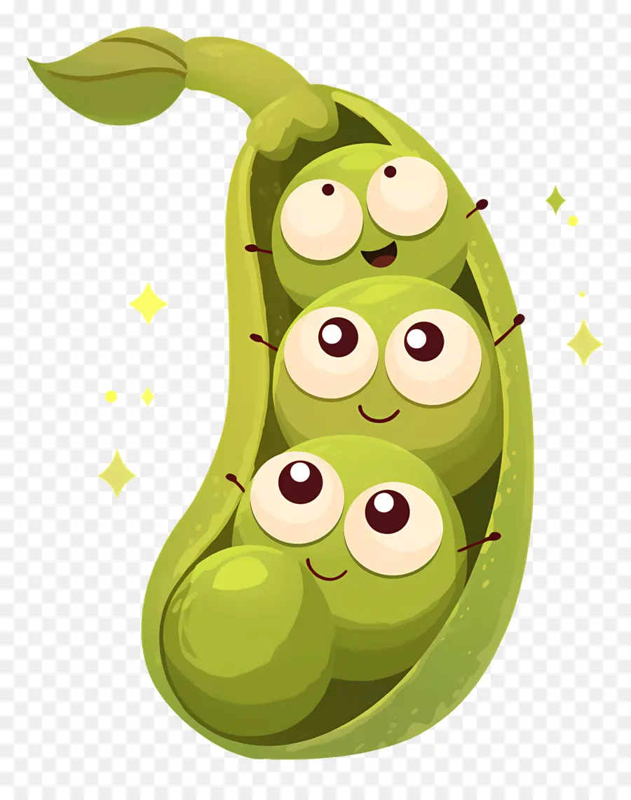 Kacang Polong Kawaii，Kacang Polong PNG