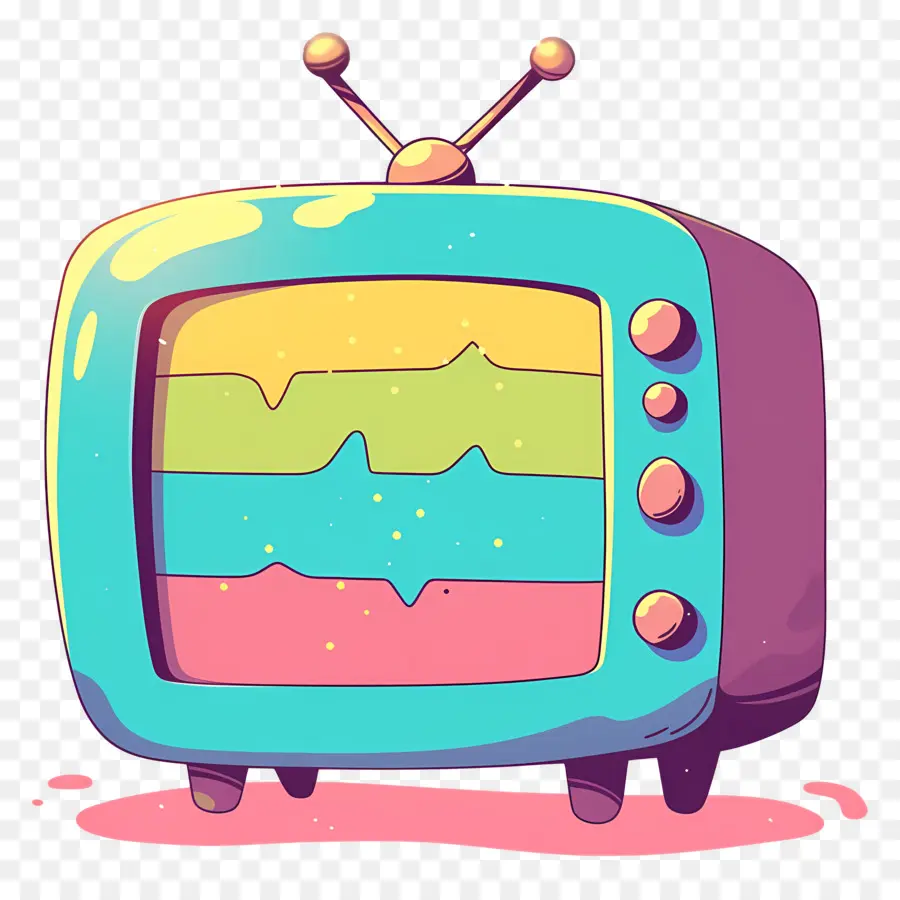 Hari Televisi Sedunia，Televisi Retro PNG