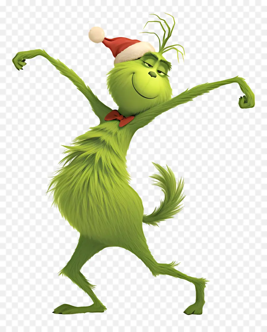 Kartun Grinch，Karakter Hijau PNG