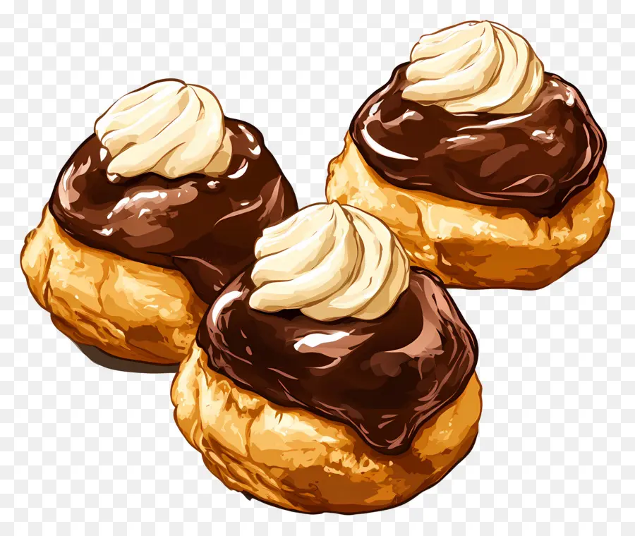 Profiterol，Puff Krim PNG