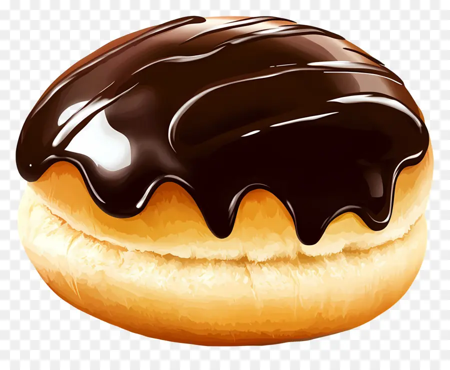 Profiterol，Donat Coklat PNG