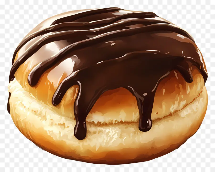 Profiterol，Donat Coklat PNG